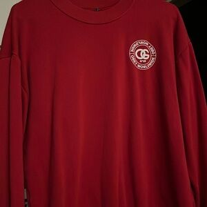Obey Worldwide Vintage OG Skate Crewneck Sweater Red
